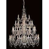 CS04825 - 22 Light Gold & Crystal Chandelier