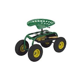 AZM ROLLING WORK SEAT WITH TOOL TRAY