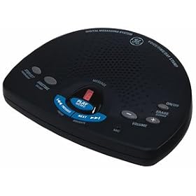 GE Digital Answering System Black
