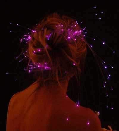 Glowbys LED Fiber Optic Light-Up Hair Barrette - Rainbow 077259505211 ... Glowbys LED Fiber Optic Light-Up Hair Barrette - Rainbow 077259505211 ...