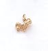 3 Dimensional Pekingese Dog Charm In 14kt Gold