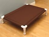 Outdoor Dog Pet Bed Cot - Brown X Large 47 x 32 XL
