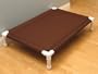 Outdoor Dog Pet Bed Cot - Brown X Large 47" x 32" XL