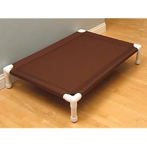Outdoor Dog Pet Bed Cot - Brown X Large 47" x 32" XL