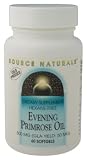 Source Naturals - Evening Primrose Oil, 500 mg, 60 softgels