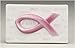 Kitchen & Housewares : Pack of 12 Pink Ribbon Breast Cancer Porcelain Magnets 2.5"