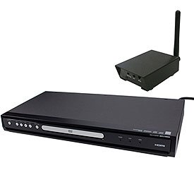 KJB Security C1272 SleuthGear Digital Wireless DVD Player Covert Camera