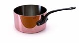IMAGE OF Mauviel M'heritage 6501.16 250c 1.9-Quart Sauce Pan and Cast Iron Handle