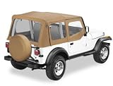 Rampage Products Replacement Soft Roof Top Spice Jeep Wrangler 1997 to 2002