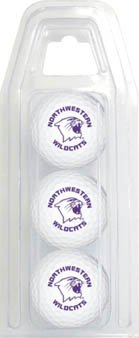 Northwestern Wildcats Of) Ncaa 15 Golf Ball Pack