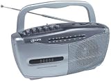 GPX Portable Boom Box with AM/FM and Cassette Recorder - BCS2004