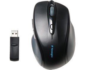 Kensington Computer Profit Wireless Directly Sized Mouse Soft Rubber Grip Nominal Interference