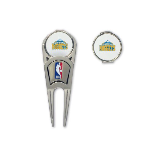 Denver Nuggets Ball Mark Repair Tool & Hat Clip Combo