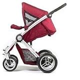 Mutsy Transporter Stroller w/Bassinet Red -