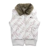 Fox Girls Juniors Snow Bunny Vest, 08, Off-White, Small