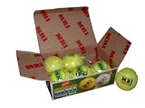 MRI Hard Tennis Balls for Cricket, Box of 6