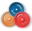 Rubber Bumper Plates 25 lb. - Exercise