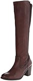 FRYE Women's Janis Gore Tall Riding Boot, Dark Brown, 10 M US
