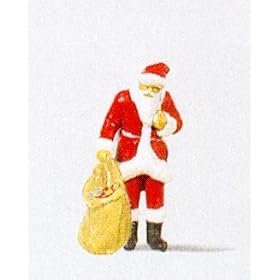 Preiser - Santa Claus With Gifts