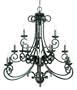 RAM Lighting BAR-42-15 WS - RAM Lighting Chandelier
