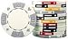 2000 Clay Composite 11.5 gram Card Suited Poker Chips - TEXAS HOLDEM SPECIAL, Wholesale Price