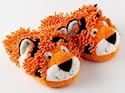 Aroma Home Fuzzy Friends Slippers - Tiger