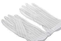Leland Power Clean Anti-static Gloves, Set of 2 in Large Size