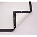 Da-Lite Mini Fold Tabletop Projection Screen, 21" x 30", Da-Tex (rear projection) Material and Da-Mat (front projection) Material.