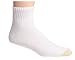 Men's Athletic Socks | Gold Toe Men's Socks | Gold Toe Socks | Sock Sizes | Big and Tall Socks - Gold Toe Men's Cotton Quarter Big and Tall Athletic Sock, White, 3-Pack, size 13-15