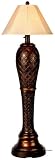 Monterey 947 Bronze 60-inch Floor Lamp Antique Linen Shade