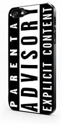 Typo - Parental Advisory Explicit Content - Hard Plastic Case for Iphone 5c