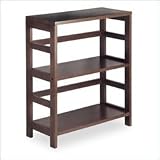 Leo Shelf / Storage, Book, 2-Tier Wide By Winsome Wood