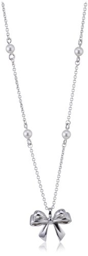 Esprit Damen-Halskette lovely loop 925 Sterlingsilber ESNL91959A420 Preisvergleich