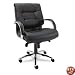ALERV42LS10C - Ravino Big Tall Series Mid Back Swivel/Tilt Leather Chair