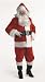 Plush Santa Suit - Complete Santa in a Box Set Size: Extra Large