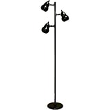 New Focus NF10998MBL Torchiere 3 - Light Black