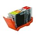 Canon PGI-5BK Compatible Inkjet Cartridge Black for Canon Pixma iP4200/iP5200/MP530 Printers (w/o Chip)