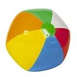 24 Mini BEACH BALLS/6-Panel Traditional Style Rainbow 6" BEACHBALLS/Pool Party FAVORS/WEDDING/Decorations/LUAU/2 DOZEN