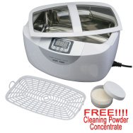 INDUSTRAL GRADE 160 WATTS 5.29PINTS DIGITAL HEATED ULTRASONIC CLEANER