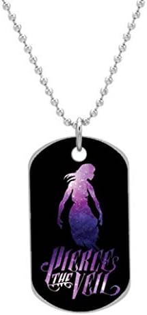 pierce the veil nebula logo Customized Dog Tag Pet Tags Dogtag (One Side) Size:1.2X2X0.1 inches Necklace Charm Unique Gift