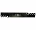 Dixie Chopper Blade - 17" x 3" x 0.205" - Replaces 30227-H / 30227-N - Hi-Lift Toothed Silver Streak Blade