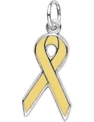 Rembrandt Charms Yellow Ribbon Charm