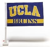 UCLA Two Sided Car Flags