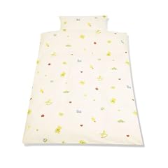 Pinolino 630345-6 - Bett- und Kopfkissenbezug f�r Kinderbetten, Pinos Spielwelt vanille