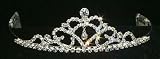 Pear Drop Crystal Rhinestone Tiara ~ Perfect Pageant Prom or Wedding