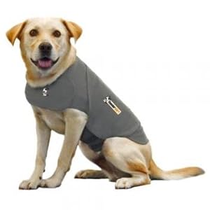 Thundershirt Dog Anxiety Treatment, Large, Solid Grey