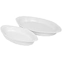 CorningWare French White 2-Piece Au Gratin Set
