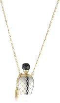 Disney Couture Alice In Wonderland Bottle Pendant with Engraved Quote