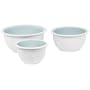 Corningware Colours 3-Piece Bowl Set, Ocean Blue