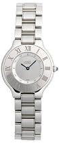 Cartier Women's Must 21 Stainless Steel Watch #W10109T2